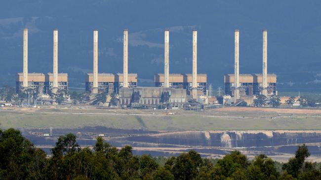 The closed Hazelwood coal fired power station. Picture: AAP