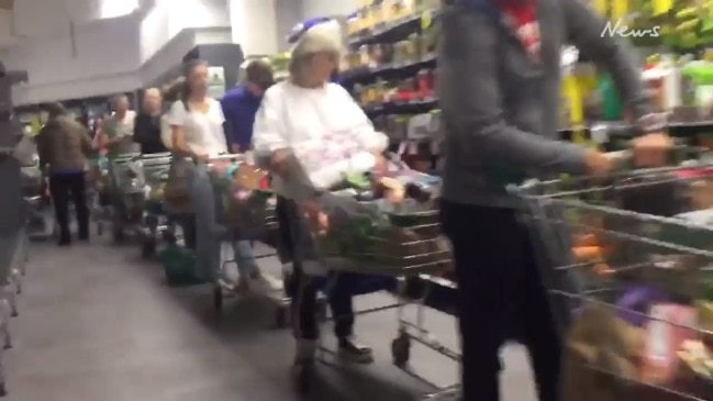 Woolies panic buying queues in Sydney’s Leichhardt | news.com.au ...