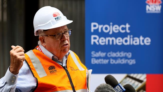 Former NSW building commissioner David Chandler. Picture: Toby Zerna