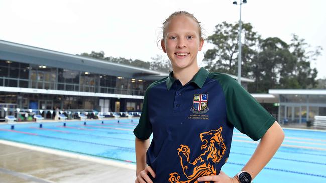 Rising Sunshine Coast sporting talent Grace Brimelow will compete at the 2024 Paralympic Games. Picture: Patrick Woods.