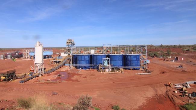 Tennant Mining’s Nobles processing plant is more than 90 per cent complete.