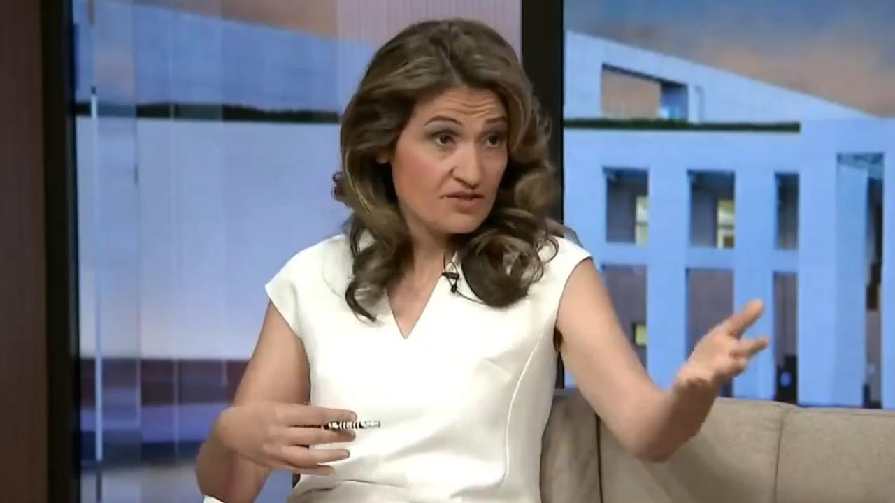 Q+A host Patricia Karvelas on Insiders. Picture: ABC