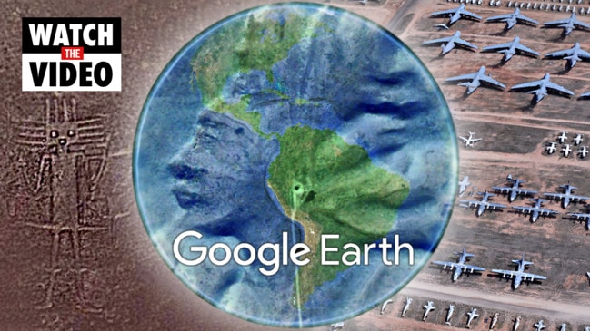 Weirdest things found on Google Earth