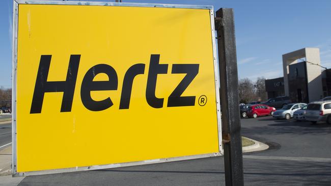 The concern for the Australian subsidiary of Hertz will be that it could be sold off to meet the debt obligations of its parent Picture: AFP