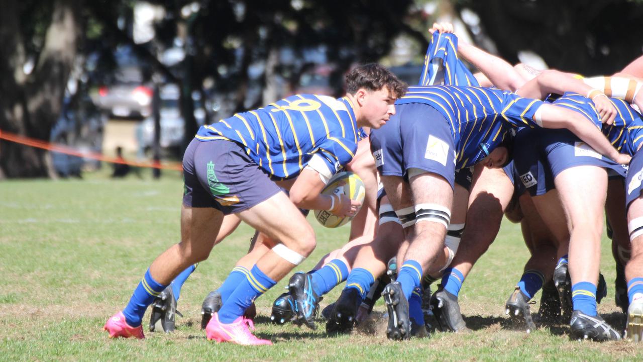 Archie Xavier. Colts 1 club rugby action between Wests and Easts on Saturday August 3, 2024.