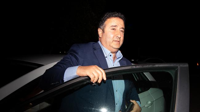 NSW Labor MP Shaoquett Moselmane arrives at his Rockdale home in Sydney after it was raided by federal police as part of an investigation into allegations of foreign interference. Picture: AAP