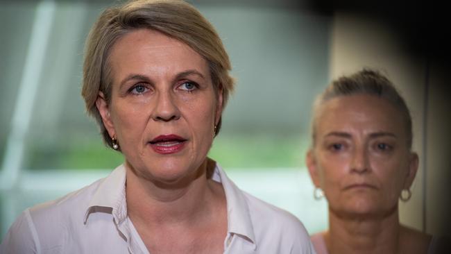 Federal Environment Minister Tanya Plibersek dropped the Easter surprise on Thursday, by rejecting a cultural heritage application and greenlighting bulldozers to move in to Binybara, Lee Point. Picture: Pema Tamang Pakhrin