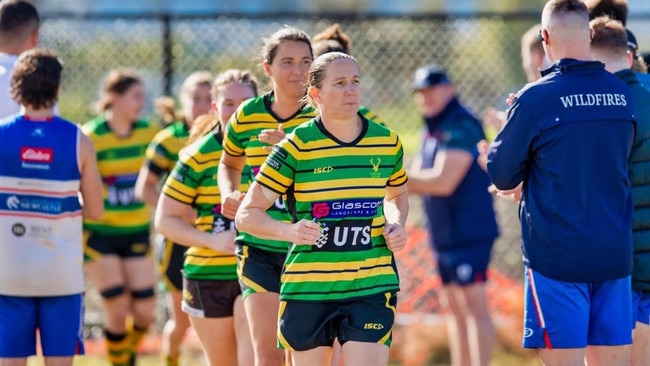 The Gordon women's team is captained by former Wallaroos captain Ash Hwson. Pic: Supplied