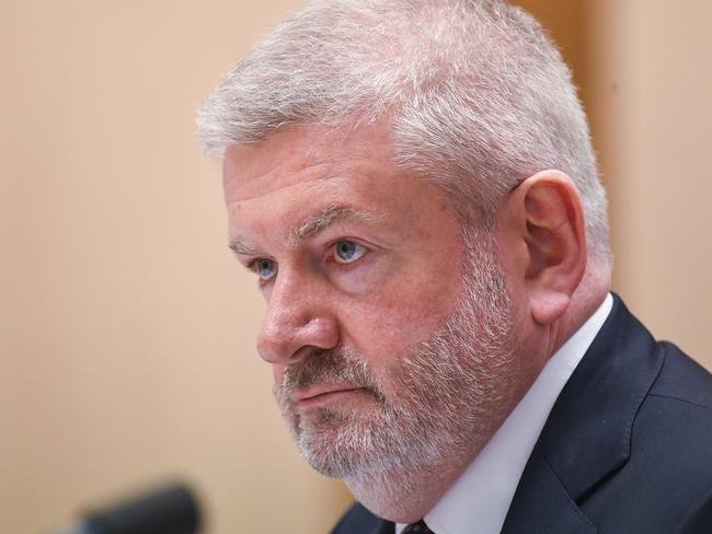 Communications Minister Mitch Fifield told the ABC the funding freeze was ‘entirely about ensuring the ABC continues to be a good steward of taxpayers’ dollars’. Picture: AAP