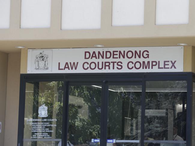 Knott was sentenced in the Dandenong Magistrates’ Court on Wednesday. Picture: Valeriu Campan