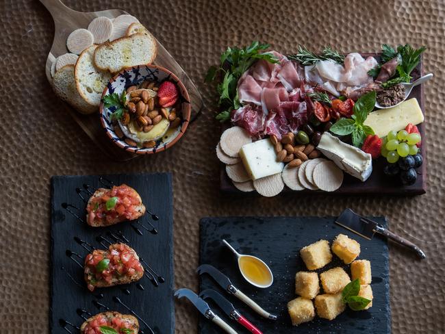 Say cheese! Some of the offerings at the Cheese and Wine Co. Pictures: Julian Andrews