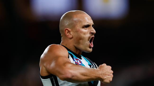 Sam Powell-Pepper kicked two goals for the match. Picture: Dylan Burns/AFL Photos via Getty Images