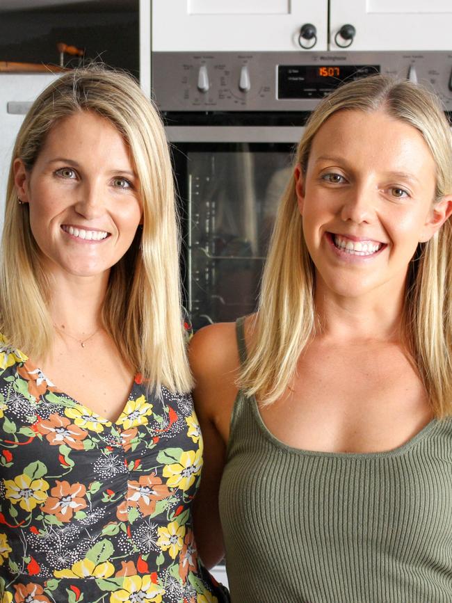 Anna Debenham and Alex Parker say the right diet can support teenagers in their studies. Picture: Supplied