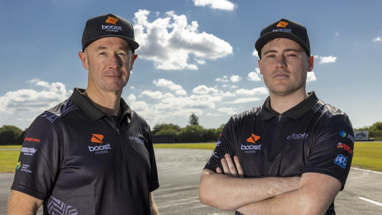 Supercars legend Greg Murphy (left) has had his sensational comeback to the sport alongside Richie Stanaway delayed.