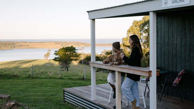 Archie tiny house at Tilba Lake Camp.