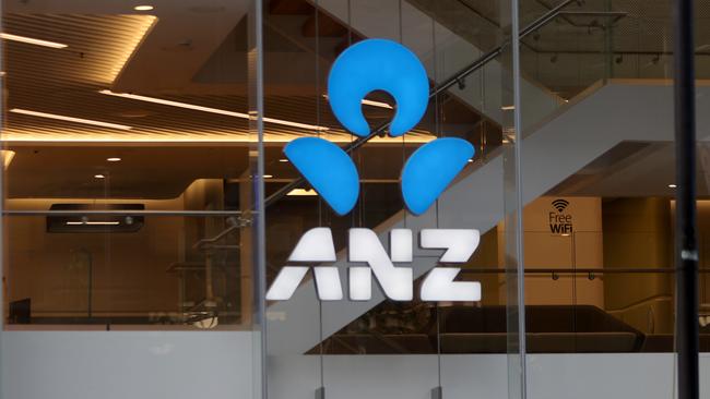 The ANZ Bank has closed 287 branches in the last six years. Picture: NCA NewsWire/Damian Shaw