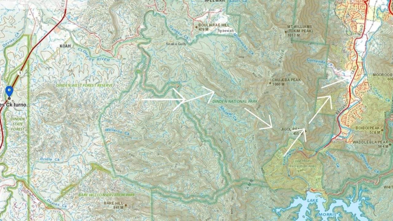 The proposed Reddicliffe Highway links Davies Creek to the Cairns Western Arterial Rd via the Redlynch Valley. Picture: supplied.