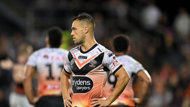 Luke Brooks is looking for a fresh start at Manly following a turbulent career with the Wests Tigers. Picture: NRL Photos