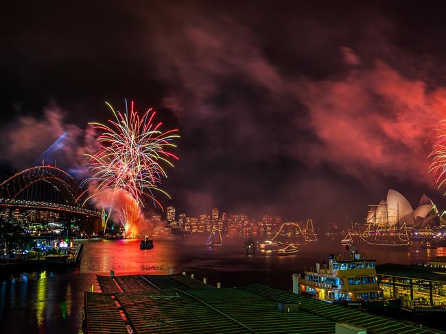 Sydney's 9am Fireworks 2023. Picture: City of Sydney / NCA NewsWire