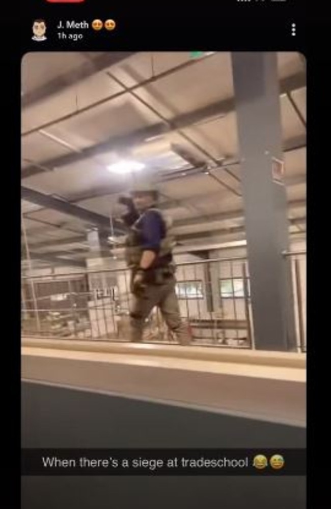 Video showing man with toy gun at Swinburne University has surfaced on ...