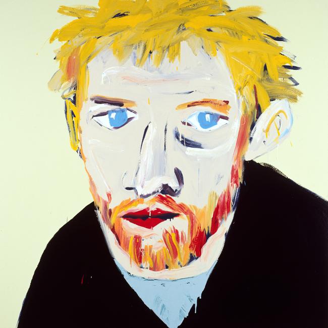 2000 Archibald Prize Winner Adam Cullen Portrait of David Wenham 2000 acrylic on canvas 182 x 153 cm Private collection, Sydney © Estate of the artist Photo: © AGNSW