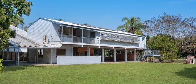 A building at the former Stuart State School site, which is up for sale again. Picture: Knight Frank.