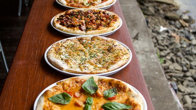 One50 Public House pizzas.