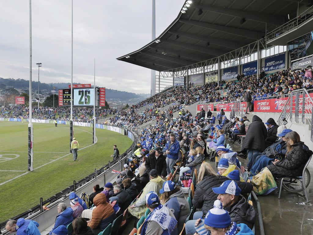 North Melbourne v West Coast at Bellerive Herald Sun