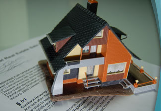 House on paperwork