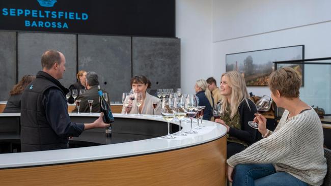 Barossa Valley winery Seppeltsfield is planning a $600,000 upgrade to add to its existing cellar door. Picture: Supplied