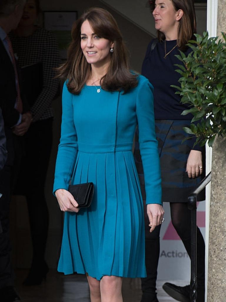 Discount Duchess: Kate Middleton scores a hat-trick in teal skirt