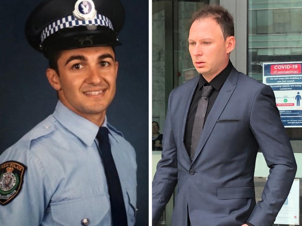 Constable Aaron Vidal and Tommy Balla, who caused the young police officer’s death.