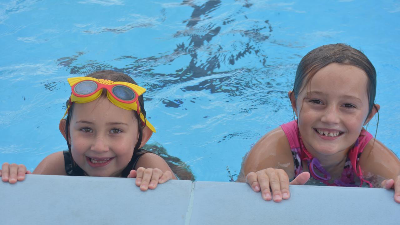 PARTY TIME: There were plenty of splatters and splashes at Dalby's pool party on Saturday afternoon.