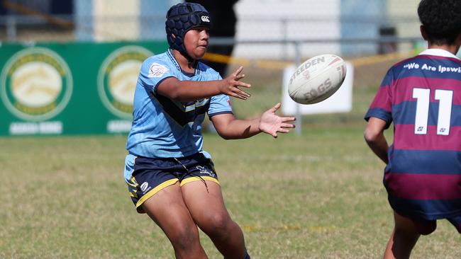 School rugby league finals, Mabel Park vs. Ipswich, Acacia Ridge. Picture: Liam Kidston