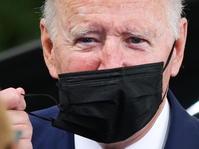 US President Joe Biden has had his administration’s rule that many workers must be vaccinated knocked back by a conservative judge. Picture: Adrian Dennis/Getty Images