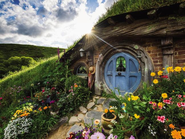 Hobbiton movie set for Phil Hoffmann Travel editorial. Picture: supplied