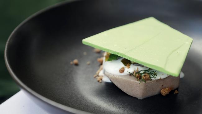 Just dessert: Monstera, tropical fruits, nuts, herbs. Picture: AAP Image/Claudia Baxter