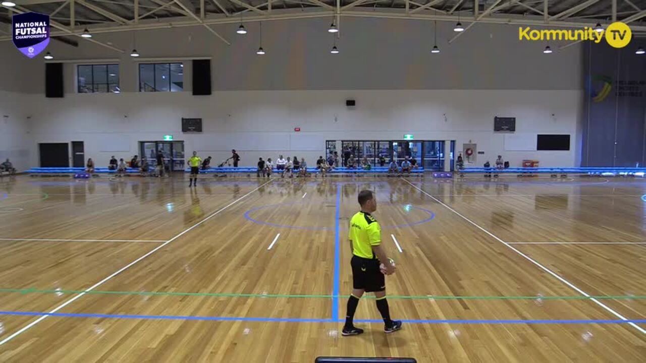 Replay: Football NSW Thunder v Queensland Maroon (Open Women QF) - 2025 National Futsal Championships Day 4