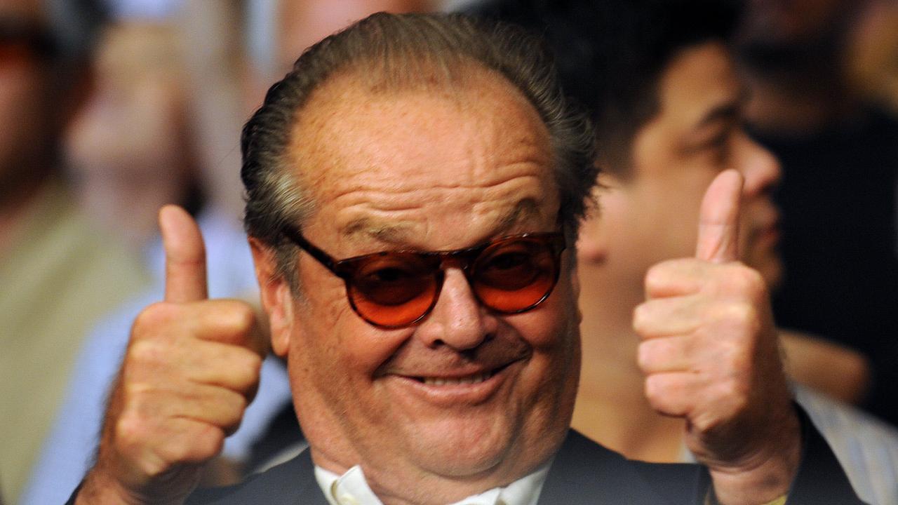 Actor Jack Nicholson is a Hollywood A-lister. Picture: AFP PHOTO/GABRIEL BOUYS