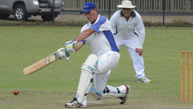 Tucabia Copmanhurst legend Greg Mears top scored with 38 runs in the most recent CRCA 2nd Grade grand final on March 24-25, 2018. Billy Blanch took 6 for 15 off 5.5 overs in the same match. Photo Matthew Elkerton / The Daily Examiner