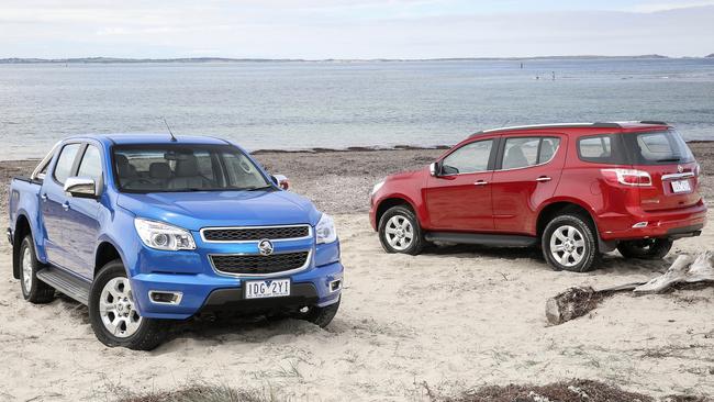 Safety bulletin ... Holden Colorado utes and SUVs are being recalled. Photo: Supplied.