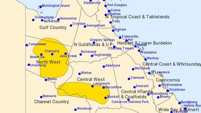 Thunderstorm warning issued by BOM on January 31