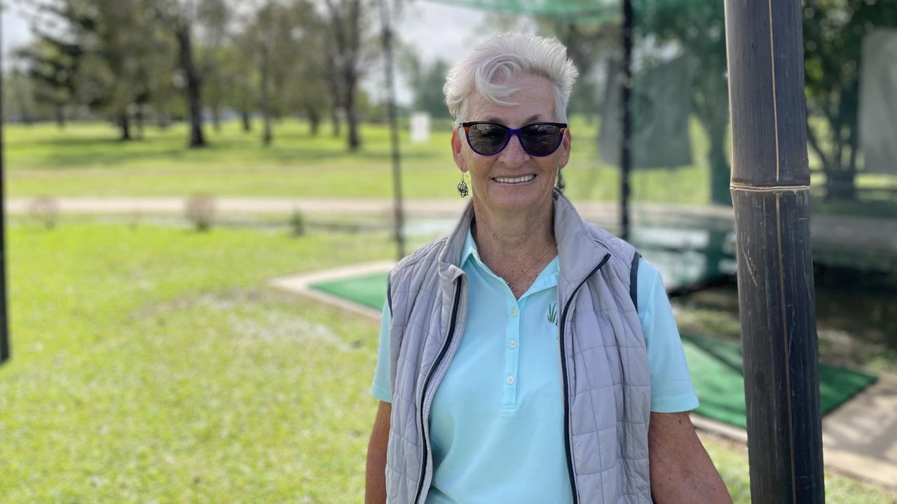Tiina Randmae at Proserpine Golf Club's 100 year golf weekend.