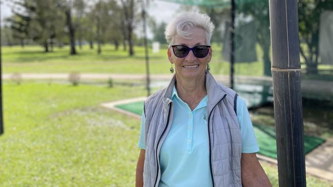 Tiina Randmae at Proserpine Golf Club's 100 year golf weekend.