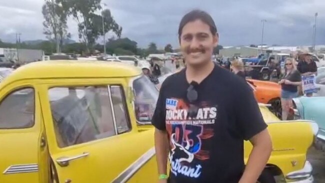 Vince with his 1957 Ford Mainline.