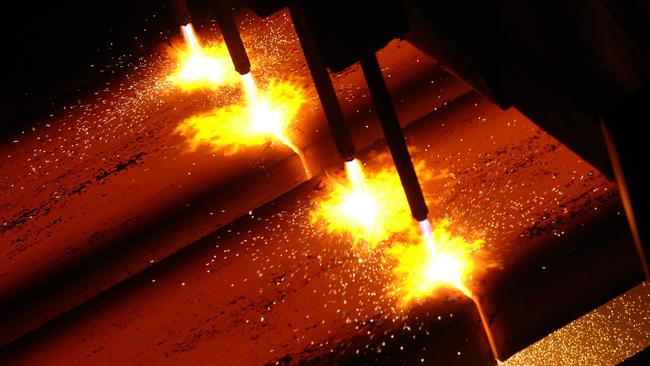 Mark Vassella’s BlueScope Port Kembla steel mill will need a new blast furnace around 2026. Picture: Bloomberg