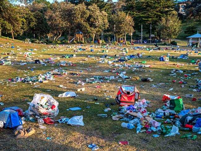 Waverley locals push back against backpacker party they say turns Bronte into a ‘mass urinal’. Picture: NewsWire / Flavio Brancaleone