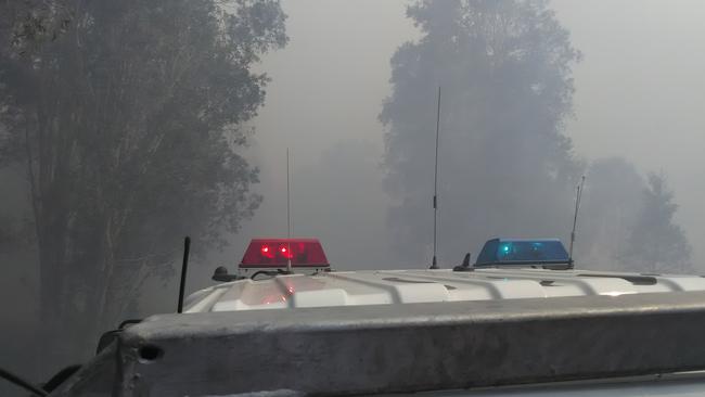 SOCIAL MEDIA IMAGE DISCUSS USE WITH YOUR EDITOR - Meerschaum Vale brigade was called to a bush fire on the Tuckean Swamp on Saturday.