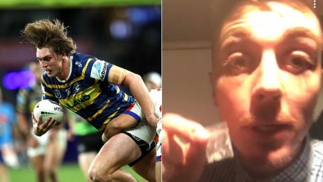 Parramatta's Shaun Lane has been punished for a Mad Monday incident.