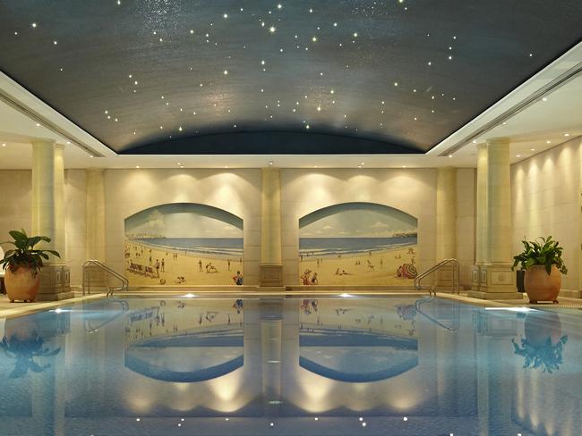 Swimming Pool, Langham Sydney Image supplied by hotel